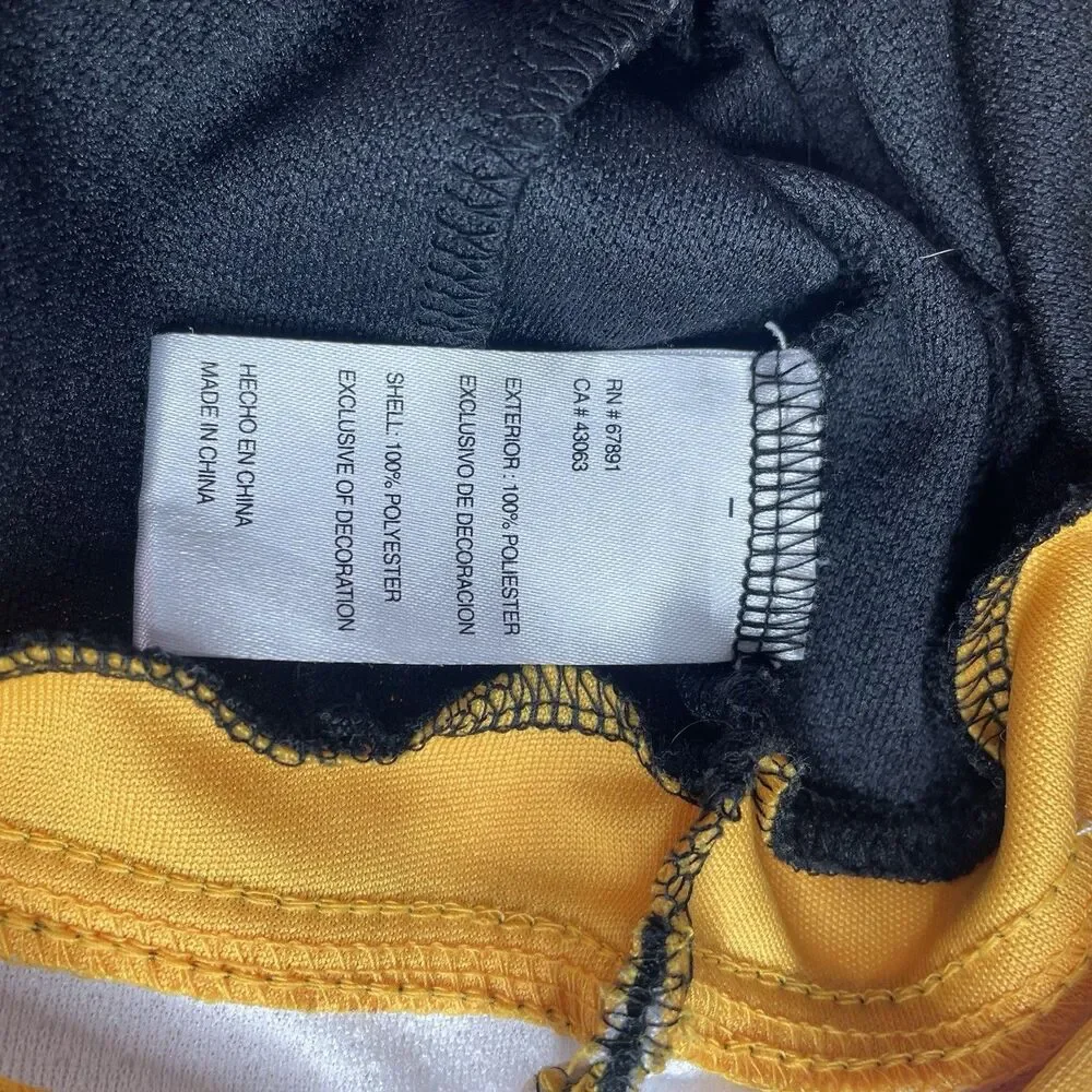 Torey Krug Boston Bruins Hockey Jersey, Youth L/XL, #47 Reebok, Yellow/Black - Picture 4 of 8